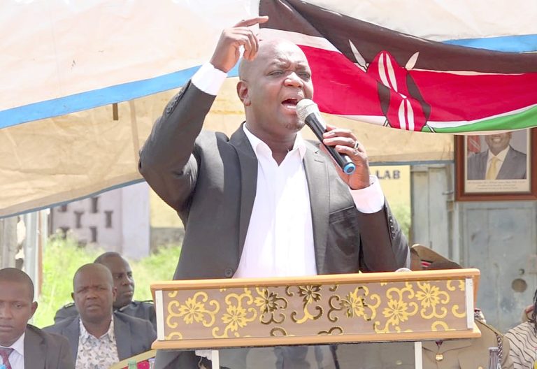 Kalimoni Ward MCA Godfrey Mucheke. PHOTO/Oliver Musembi