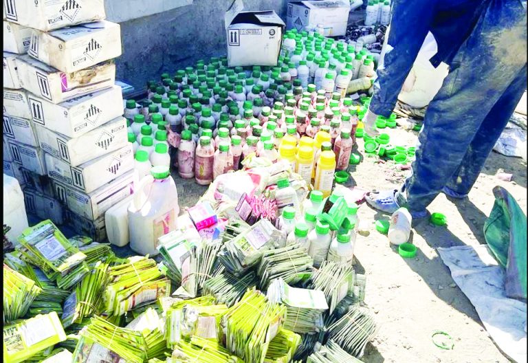 Fake goods seized by the Anti-Counterfeit Authority in Industrial Area, Nairobi. PHOTO/Anti-Counterfeit Authority 