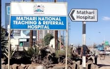 Auditor: Patients at Mathari Hospital sleep on the floor