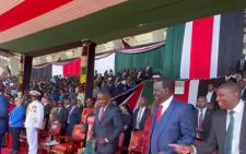 Ruto and Raila steal spotlight with dance at Madaraka Day celebrations in Homa Bay
