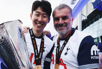 Spurs captain Son says Postecoglou a club legend