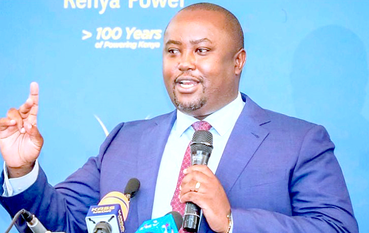 Energy PS Alex Wachira speaks at a past event. He told the National Assembly Committee on Public Debt and Privatisation members yesterday that the final amount to paid to Adani team is not yet agreed upon and once it is agreed upon they will be able to state the exact figure. PHOTO/Print