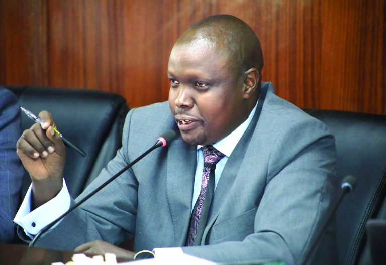 Public Investments Committee on Commercial Affairs and Energy chairperson and Pokot South MP David Pkosing at a past function. PHOTO/Print