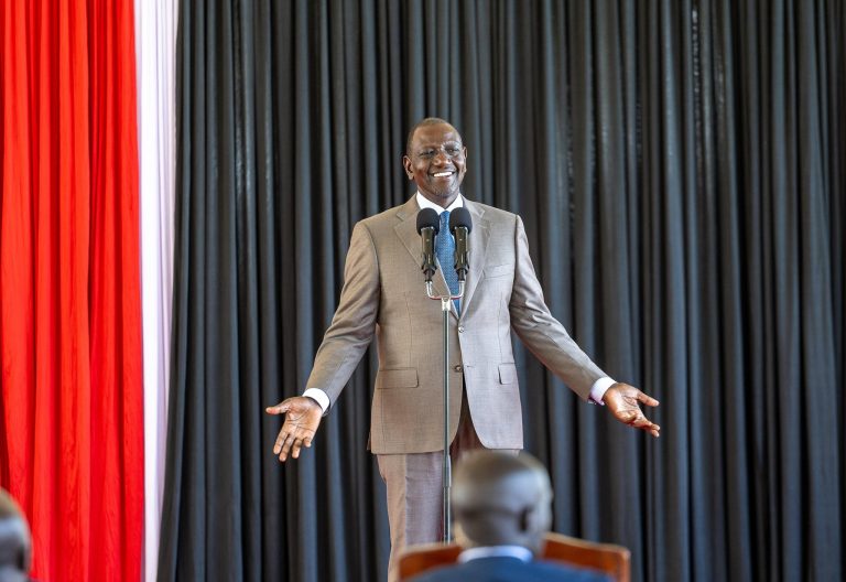 President William Ruto addressing AIPCA leaders at State House on Tuesday, June 10, 2025. PHOTO/@WilliamsRuto