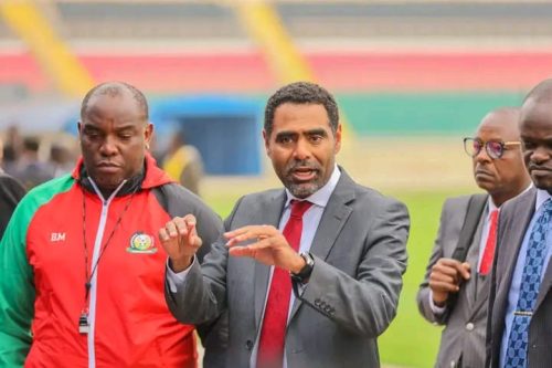 FKF President Hussein Mohammed. PHOTO/@husseinmoha/X