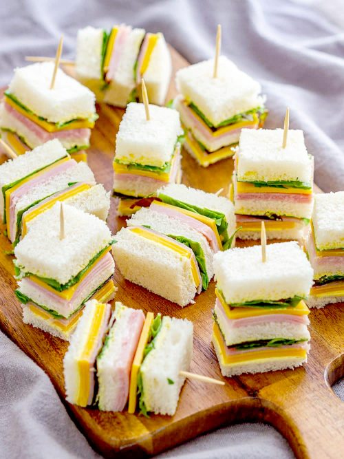 Feel free to make tiny sandwiches as a starter or kids’ treat. PHOTO/Nailantei Norari