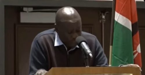 Former Deputy President Rigathi Gachagua speaking in Baltimore on Sunday, July 27, 2025. PHOTO/Screengrab by PD Digital/https://www.facebook.com/DPGachagua