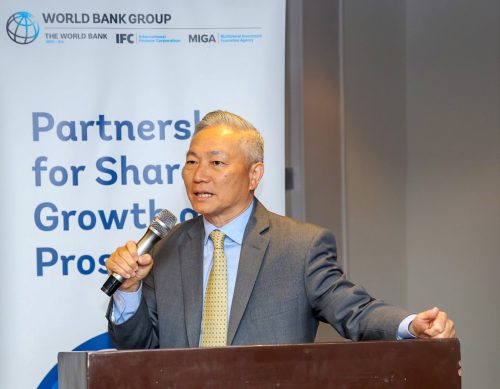Qimiao Fan during a past event. PHOTO/@WorldBankKenya/X
