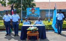 Bernard Waliaula officially assumes command of the Kenya Air Force