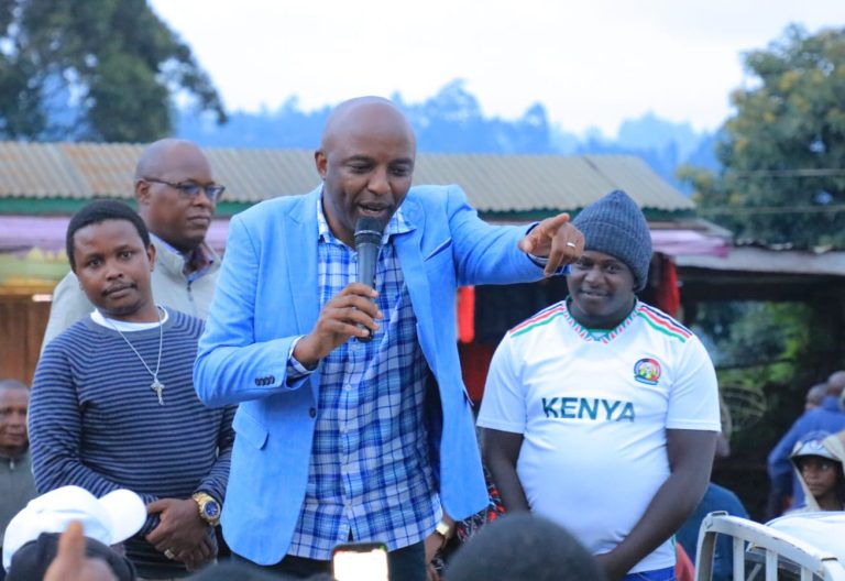 Murang’a County Governor Irungu Kang\'ata during a previous event. PHOTO/@HonKangata/X