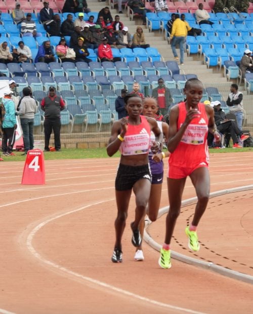 A photo of Janneth during the trials. PHOTO//@athletics_kenya
·/X
