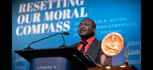 SHOFCO CEO Kennedy Odede. PHOTO/https://africarenewal.un.org/en/magazine/kibera-world-kennedy-odede-wins-2025-un-mandela-prize