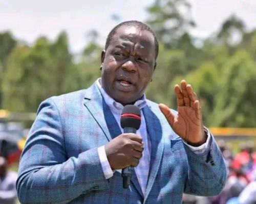 Former Interior Cabinet Secretary Fred Matiang'i at a past event. PHOTO/@djeduhmaks/X