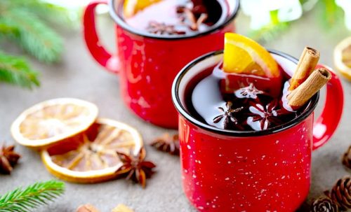 Mulled wine served in the classic Kenyan grandmother’s tin cups.  PHOTO/GIMMESOMEOVEN