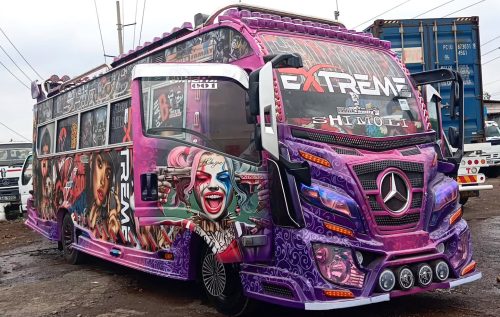 Nairobi bount Matatu with Gravity: PHOTO/@MatwanaCulture/X