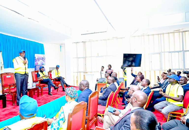 Health Cabinet Secretary Aden Duale speaks in Kisumu on July 16, 2025. PHOTO/Kepher Otieno