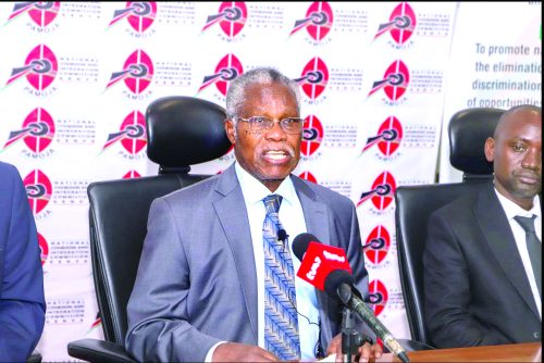 NCIC chairman Samuel Kobia. PHOTO/Print