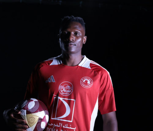 Michael Olunga signs for Al Arabi.