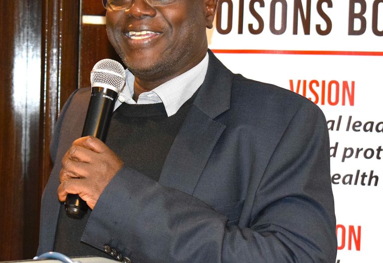 Pharmacy and Poisons Board (PPB) CEO Fred M. Siyoi during a meeting in Nairobi on July 10, 2025. PHOTO/@ppbkenya/X