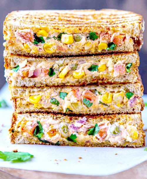 Vegetable sandwich, still yummy. PHOTO/Nailantei Norari