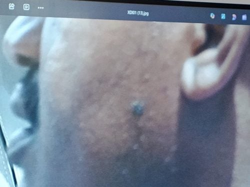 An image shown in court by IPOA as proof of Isaiah Murangiri’s presence during the June 2024 protest that led to Rex Masai’s killing. PHOTO/Zipporah Ngwatu