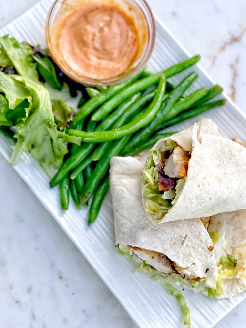 Wraps are so tasty yet easy to make. You can fill your wrap with whatever tickles your fancy. PHOTO/Nailantei Norari