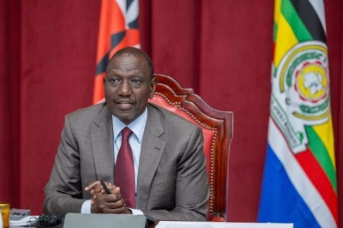 President William Ruto. at a past event. PHOTO/@WilliamsRuto/X