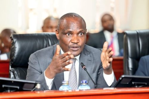 National Treasury Cabinet Secretary John Mbadi made it open that the country would have to look inwards in accessing loans for its projects after the credit market depicted signs of contraction. PHOTO/@KeTreasury/X