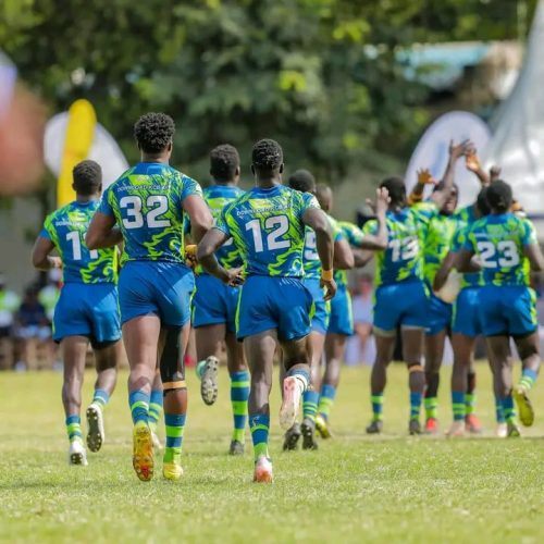 KCB Rugby won the first leg of the National Sevens Circuit, Driftwood 7s last weekend at the Mombasa Sports Club. PHOTO, KCB Rugby/Facebook/https://www.facebook.com/100064862735389/posts/pfbid02a5DzJUCjVdyHrW6rQpGytzxtsx8QmbqCiczgpngpBVhR2Wdxn4moaBUpcMb9C6rUl/?app=fbl