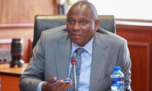 Kimani Ichungwa during the consultative meeting at parliamentbuildings: PHOTO/@KIMANIICHUNGWAH/X