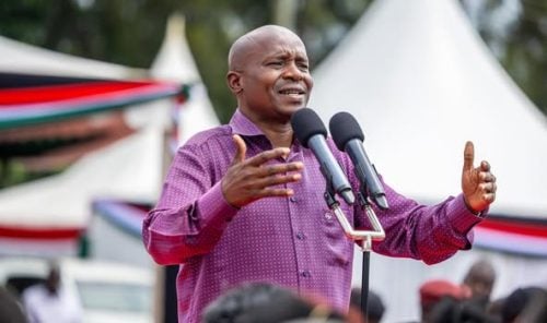 Deputy president Kithure Kindiki during a past event: PHOTO/ https://www.facebook.com/KithureKindiki