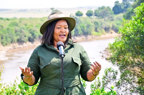 Tourism CS Rebecca Miano. PHOTO/@Min_TourismKE/X