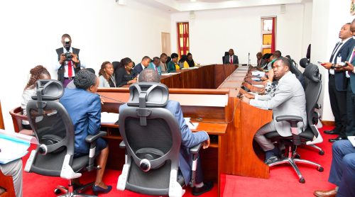 Ongoing meeting at Parliament buildings, Bunge towers on Thursday July 31 2025: PHOTO/https://www.facebook.com/ParliamentKE