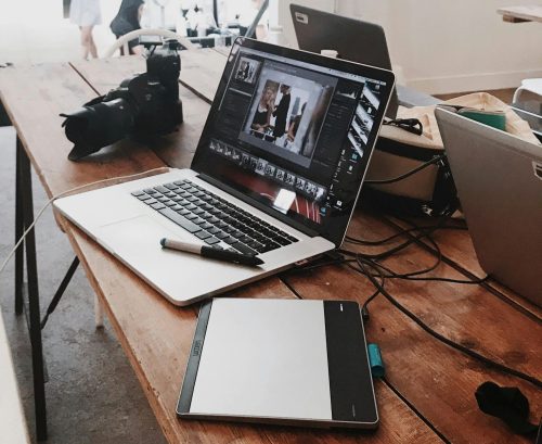 Turned-on grey laptop computer on table. Image used representational purposes only. PHOTO/Pexels