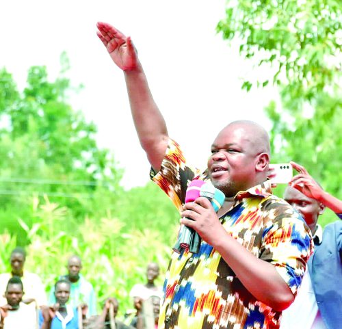 Kabuchai MP Majimbo Kalasinga. PHOTO/Tony Wafula