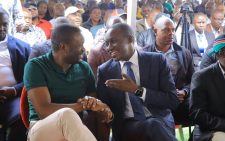 Sifuna visits Arati to condole with him after sister’s death