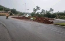 Kisumu Coptic roundabout demolished ahead of 26 crash victims’ mass burial