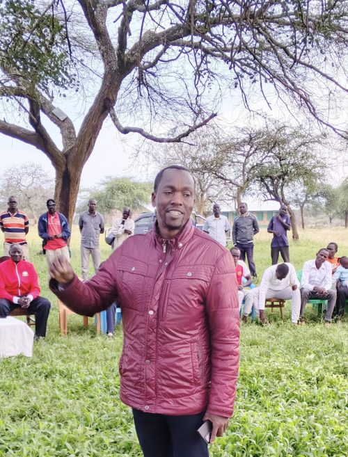 A past photo of Kacheliba MP Titus Lotee. PHOTO//https://www.facebook.com/photo/?fbid=1396868055776668&set=pcb.1396869902443150