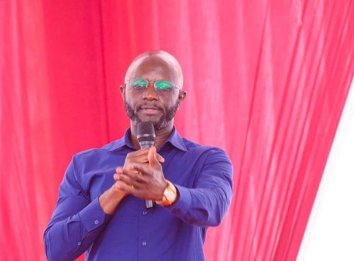 Alego Usonga MP Samuel Atandi speaking at a past event. PHOTO/https://www.facebook.com/profile.php?id=100069125923668