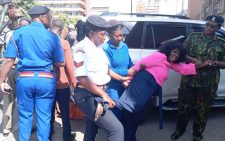 Chaos in Parliament: Gloria Orwoba whisked away as her vehicle is seized