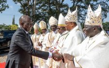 Ruto attends installation ceremony of Kapsabet Bishop John Lelei in Nandi County