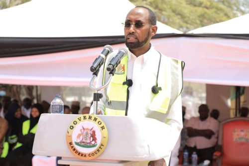 Mohamed Adan Khalif during a past event. PHOTO/https://web.facebook.com/photo/