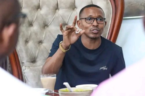 Nyali MP Mohammed Ali. Photo/https://www.facebook.com/Official.JichoPevu/videos/1934609023981429/?app=fbl