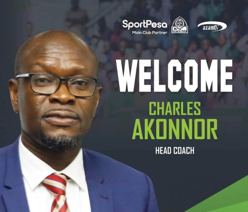 Gor Mahia FC new head coach, Charles Akonnor. PHOTO/@OfficialGMFC/X