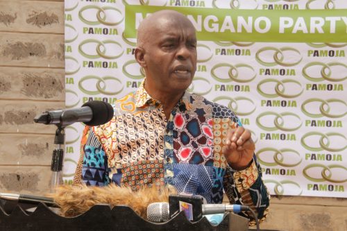 Kivutha Kibwana during an event in 2021. PHOTO/@ProfKibwana/X