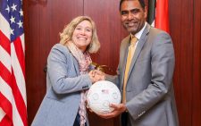 FKF’s Hussein Mohammed, US envoy explore partnership to empower Kenyan youth