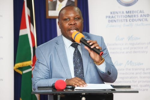 KMPDC CEO David Kariuki at a past event. PHOTO/ @KMPDCOfficial/X