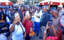 Gachagua shelves politics, joins hundreds at theatre to watch cultural play