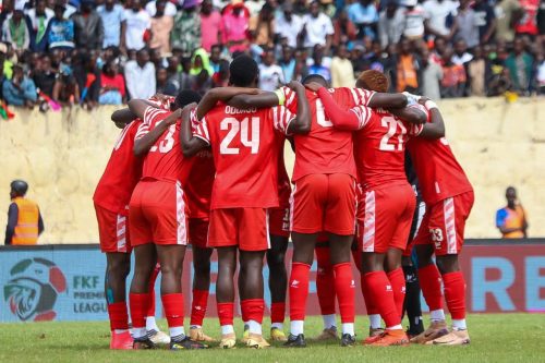 Shabana FC during a football match. PHOTO/@Shabanafckenya/X
