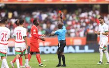 Harambee Stars reduced to 10 men as Erambo is shown red in Morocco’s clash